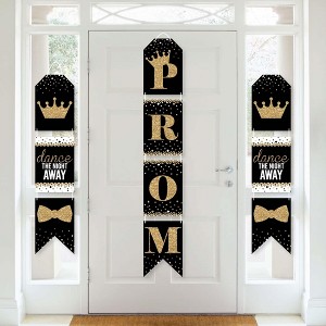 Big Dot of Happiness Prom - Hanging Vertical Paper Door Banners - Prom Night Party Wall Decoration Kit - Indoor Door Decor - 1 of 4