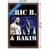 Trends International Eric B. & Rakim - Gold Chains Framed Wall Poster Prints - 3 of 4