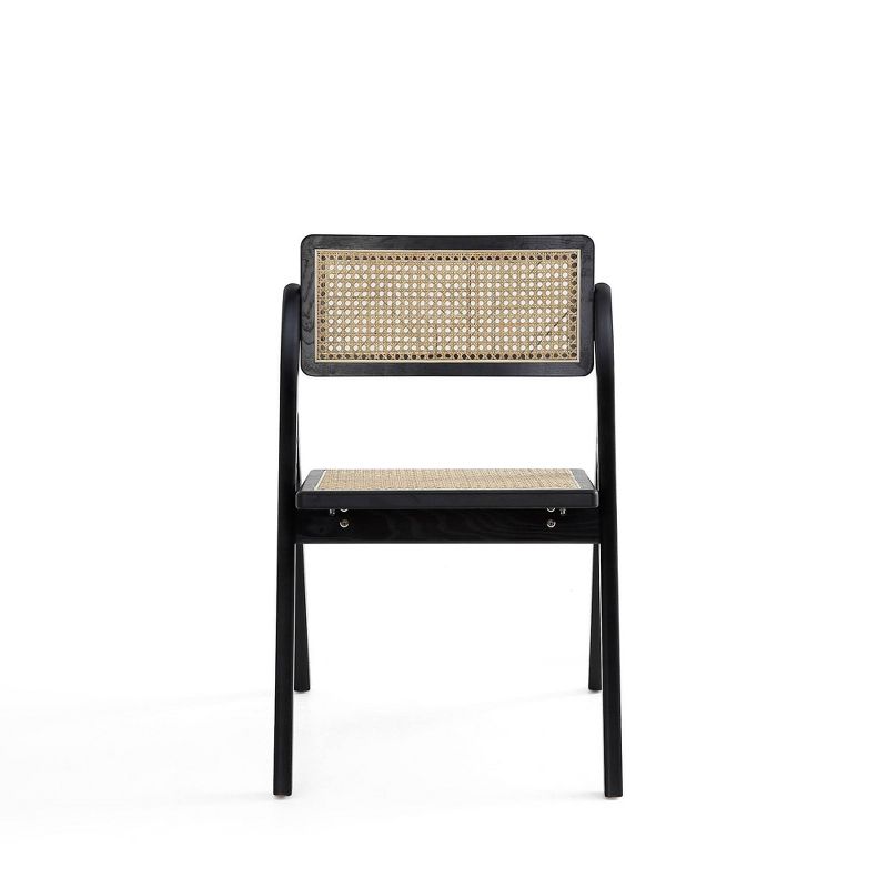 Set of 2 Lambinet Cane Folding Dining Chairs - Manhattan Comfort, 5 of 13