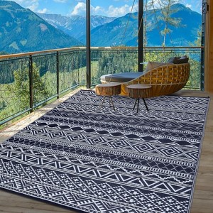 Acekool Outdoor Rug, Waterproof Foldable Reversible UV-Resistant Carpet for Patio, Deck, RV, Balcony, Easy Care - 1 of 4