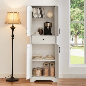 VYNXARIA 68" High Multi-Functional Living Room Sideboard with Large Storage Capacity - 1 of 4