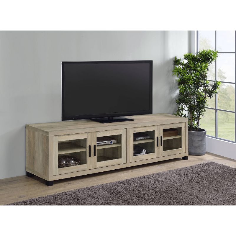 Sachin 4 Door TV Stand for TVs up to 85" - Coaster, 2 of 11