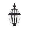 Livex Lighting Monterey 3 - Light Lantern in  Black - 4 of 4