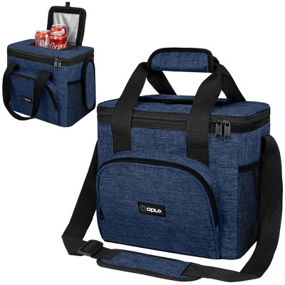 OPUX Soft Cooler Bag, Insulated Collapsible Lunch Tote for Men Work Camping Travel Beach, Portable Leakproof Large Box