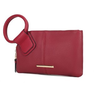 MKF Collection Luna Vegan Leather Women's Clutch/Wristlet by Mia K - 1 of 4