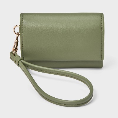 Mini Wristlet Wallet - A New Day™ Green