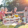 Tangkula Folding Camping Table w/ Storage Bag & Waterproof Desktop Aluminum Structure - 2 of 4