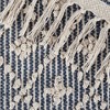 Design Imports Diamond Textured Fringe - Natural & French Blue - 2 Ft 3 In X 6 Ft - 3 of 4