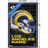 Trends International NFL Los Angeles Rams - Neon Helmet 23 Unframed Wall Poster Prints - 3 of 4
