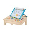 Melissa & Doug Double-Sided Magnetic Tabletop Art Easel - Dry-Erase Board and Chalkboard - image 4 of 4