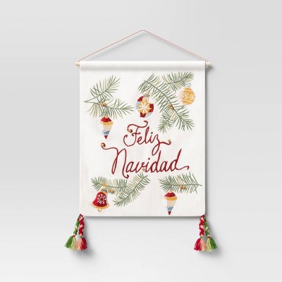 Feliz Navidad Wall Hanging - Threshold™