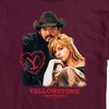 Men's - Yellowstone - Rip And Beth Montana Valentine Short Sleeve Graphic T-Shirt - 2 of 4