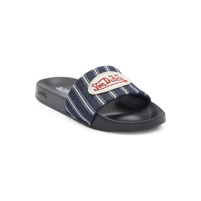 Von Dutch Barbershop Stripe Slides Unisex US Size 7 Von Dutch | Shoes | Von Dutch Size Us 6 Barbershop Strip  main image 3