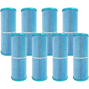 Hurricane 8 Pack HF4401-02M Elite Aseptic Spa Filter Cartridge Replacement for Prb17.5SF, Unicel C-4401 Filbur FC2386, Dynamic Series IV - 1 of 4