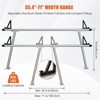 71" Aluminum Truck Ladder Rack - Heavy Duty 800LB Capacity, Universal Pickup Truck Bed Rack with 8 C-Clamps, for Kayak, Surfboard - 2 of 4