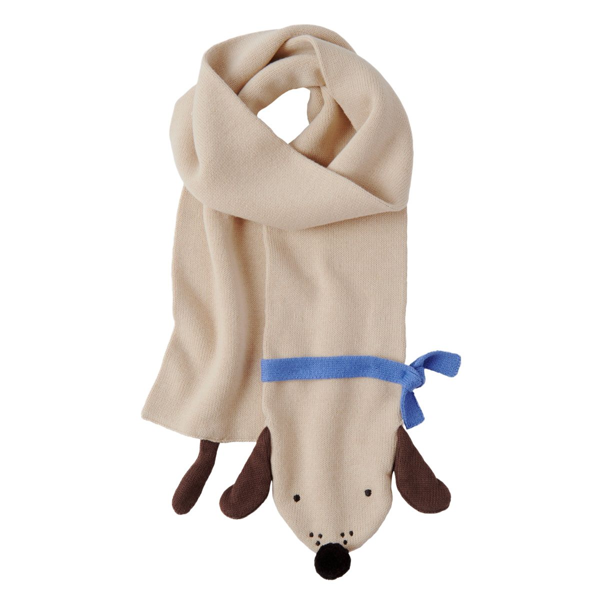 Meri Meri Knitted Puppy Scarf (Pack of 1)