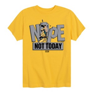 Boys' - Marvel - Wolverine Nope Not Today Short Sleeve Graphic T-Shirt - 1 of 4