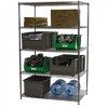 Shelving.com Chrome Wire Shelving with 5 Tier Shelves - - 2 of 4