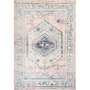 Nuloom Chase Faded Vintage Medallion Indoor Area Rug - 1 of 4