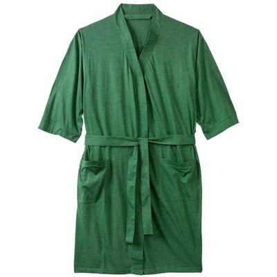 KingSize Men's Big & Tall Cotton Jersey Robe