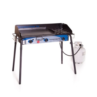 Camp Chef Camp Oven 3-Burners Propane Electronic Aluminized Steel Outdoor  Burner at