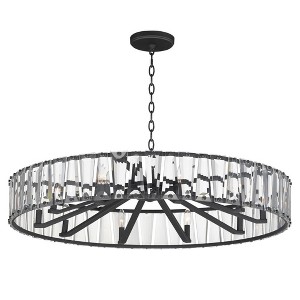 Maxim Lighting Odeon 10 - Light Chandelier in  Black - 1 of 4