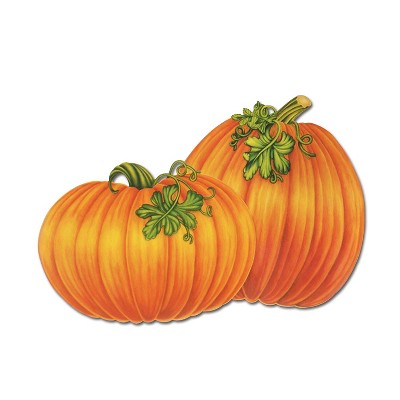 Beistle 16" Pumpkin Cutouts 12/Pack 99886