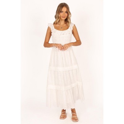 Petal And Pup Womens Finley Maxi Dress - White L : Target