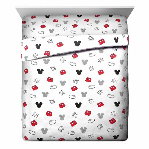 Saturday Park Mickey Mouse Sheet Set Queen Gray Target