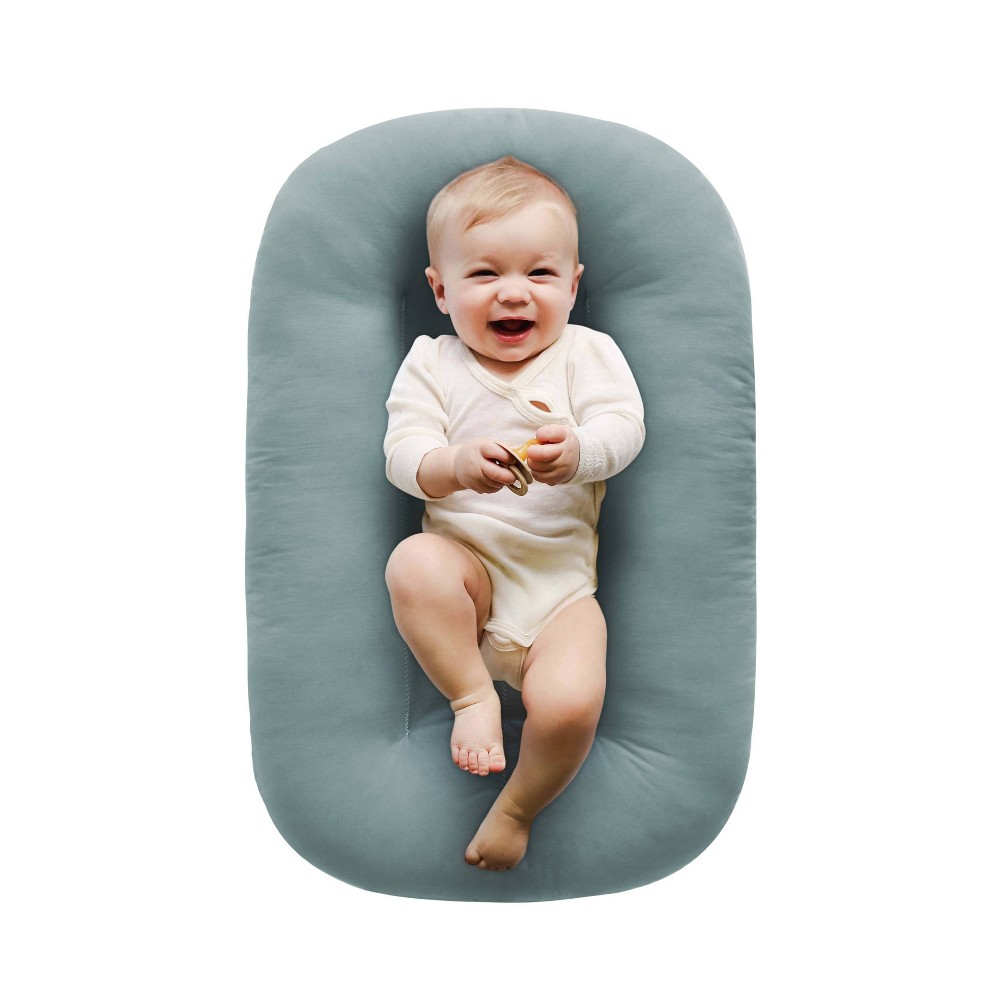 Photos - Other Toys Snuggle Me Organic Lounger - Slate