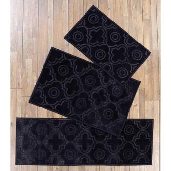 Arya Collection Rectangle 100% Polyester Accent Rug - Better Trends