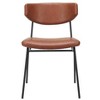 Zuo Charon Dining Chair (Set of 2) Vintage Brown - 4 of 4