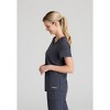 Skechers Vitality By Barco Women's Aura 3-Pocket Notched V-Neck Scrub Top - 3 of 4