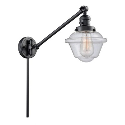 Oxford - 1 Light Swing Arm Wall Sconce In Traditional Style-25 Inches Tall and 8 Inches Wide