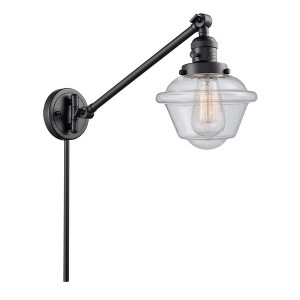 Oxford - 1 Light Swing Arm Wall Sconce In Traditional Style-25 Inches Tall and 8 Inches Wide - 1 of 1
