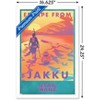 Trends International Star Wars: Jakku - Escape from Jakku Framed Wall Poster Prints - 3 of 4