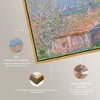 Art Remedy Monet - Gardener's House at Antibes Impresionism Landscape Wall Art Framed - 4 of 4