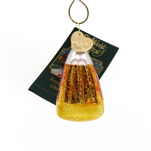 Old World Christmas 2.0 Inch Candy Corn Ornament Halloween Tree Ornaments - 1 of 3