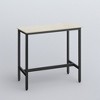 VASAGLE, Narrow Long Bar, Kitchen Dining, High Pub Table, Sturdy Metal Frame, Industrial Design - 2 of 4