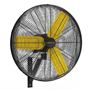 Ihomadore 24" Oscillation Wall Fans 3-Speed Commercial Portable Fans - 1 of 4