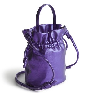 Vera Bradley Women's Leather Tilden Drawstring Crossbody Bag - 1 of 2