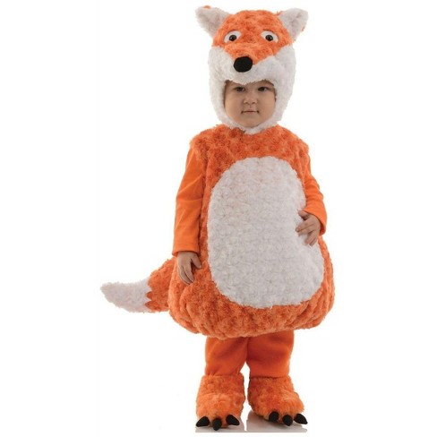 Underwraps Belly Babies Plush Fox Toddler Costume Large 2-4t : Target