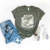 Simply Sage Market Zion National Park Established 1919 Short Sleeve Tee - 3 of 4