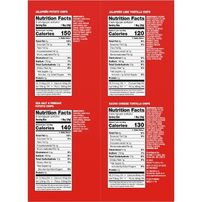 Late July Kettle Cooked Chips Variety Pack - 19.2oz/20ct