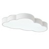 Dewdrop Nursery Ceiling Light Cloud Shaped LED Ceiling Light 1 Light 24W 5CCT Dimmable ETL Kids Room - 2 of 4