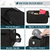 PAVILIA Toiletry Bag for Men Women, Canvas Travel Dopp Kit, Water Resistant Hygiene Toiletries Organizer, Shaving Accessories Bag - 3 of 4