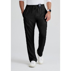 Grey's Anatomy by Barco Classic - Men's Evan 5-Pocket Zip-Fly Scrub Pant - 1 of 4