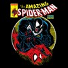 Mens Marvel: Spider-Man Venom Vs Spidey Battle Lightweight Hoodie - 2 of 4