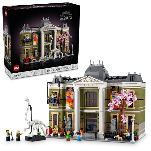 Lego Icons Natural History Museum Build And Display Set 10326 Target