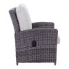 Courtyard Casual Cheshire Recline Club Chair  Solution Dyed Acrylic with EverBloc DWR Treatment - 4 of 4